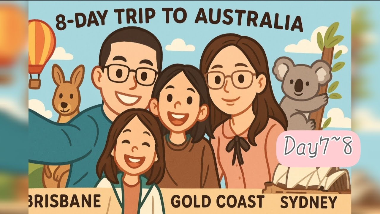 澳洲Chill小旅行 Day 7~8| 要回國囉！一次走完雪梨最知名景點，走了26000⬆步|雪梨三寶~雪梨塔、海灣大橋、歌劇院|聖瑪麗教堂、最美的QVB百貨、皇家植物園、新南威爾斯藝術館
