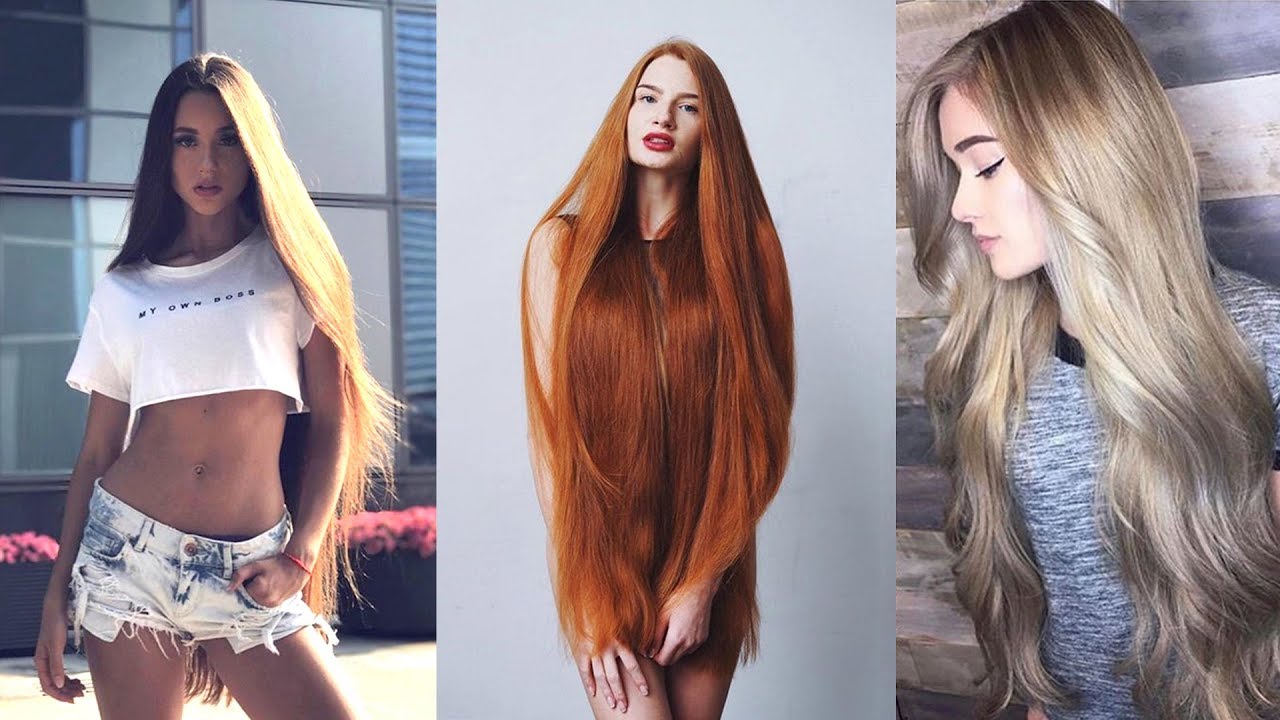 New Real Life Rapunzels - Extremely Long Hair Girls of Instagram 2023