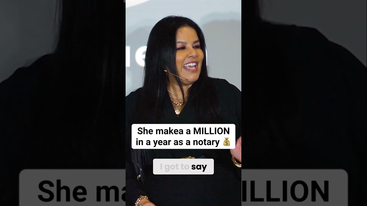 She Makes a MILLION Dollars a Year as a Notary Signing Agent Signing Service Owner!