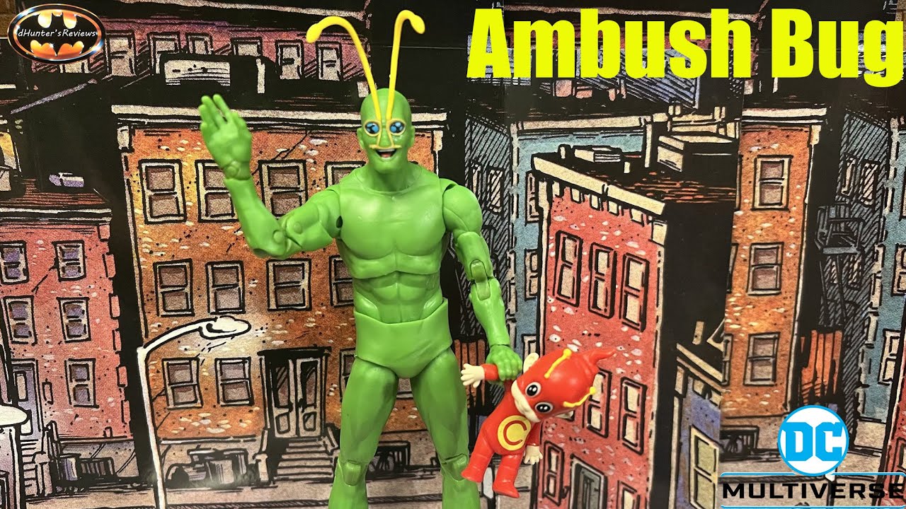 McFarlane DC Multiverse Ambush Bug Action Figure Review & Comparison