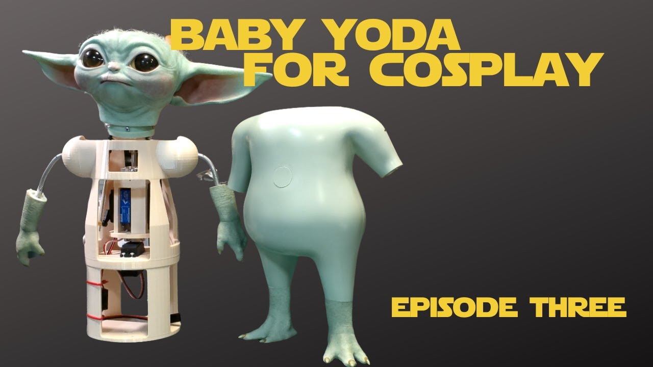 Building an Animatronic Grogu for Cosplay – Step by Step Series – Part 3