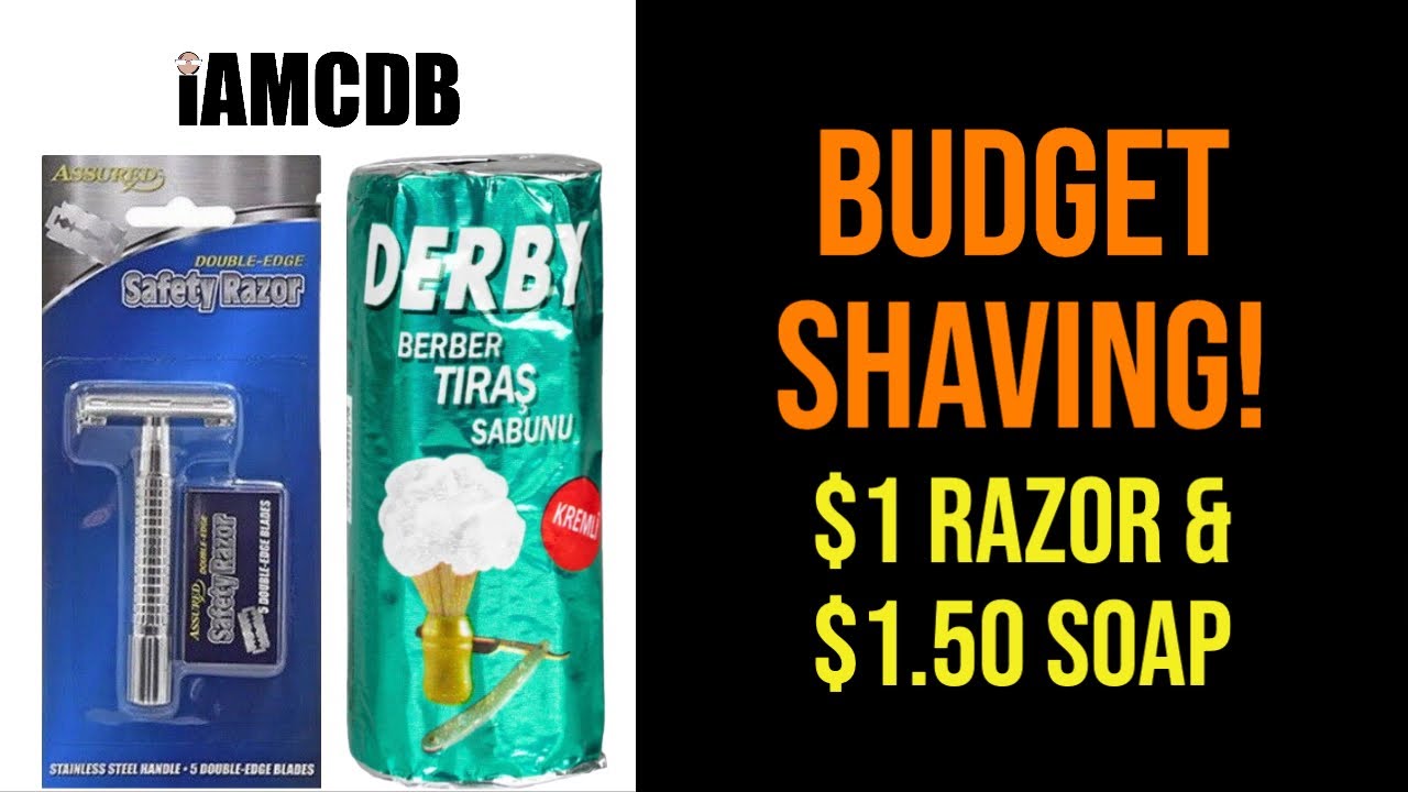 Budget Shaving With the $1 Assured Razor & the $1 50 Derby Shave Stick