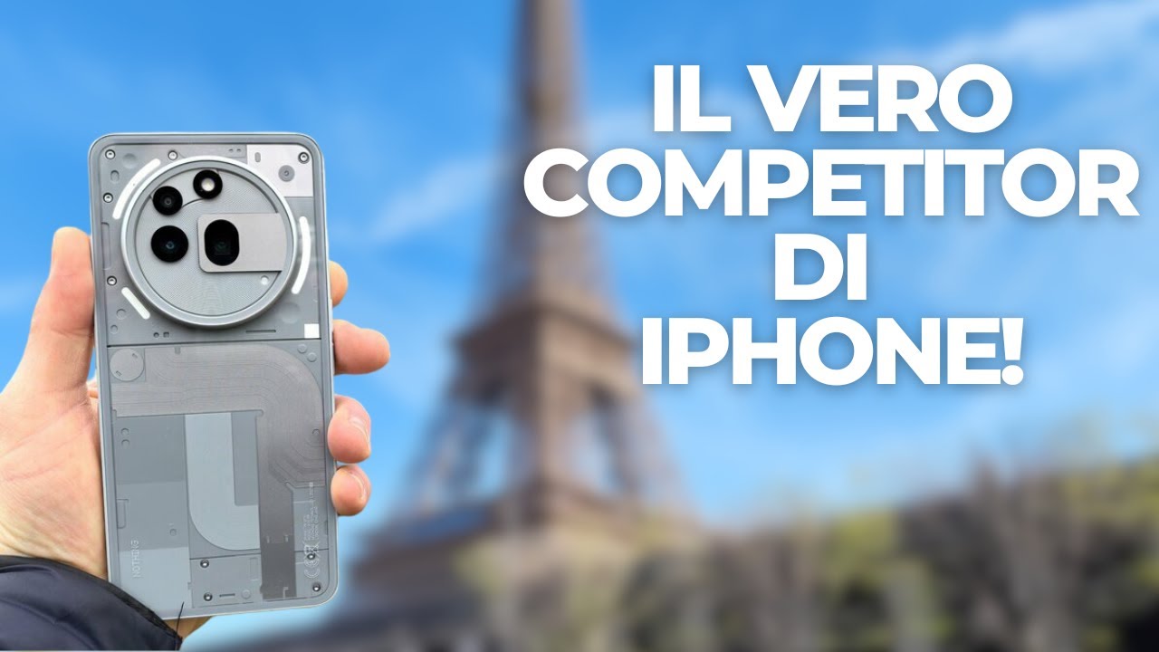Nothing Phone 3A Pro: L'ANTI-IPHONE ECONOMICO? Recensione COMPLETA