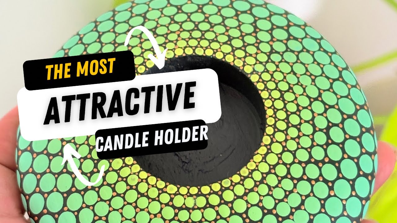 2025 Dot Mandala Tealight Holder #dotmandala 2025