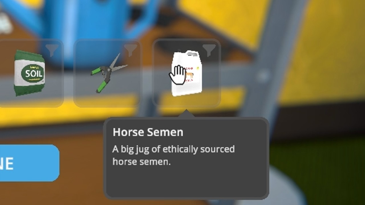 He had a gift for me..