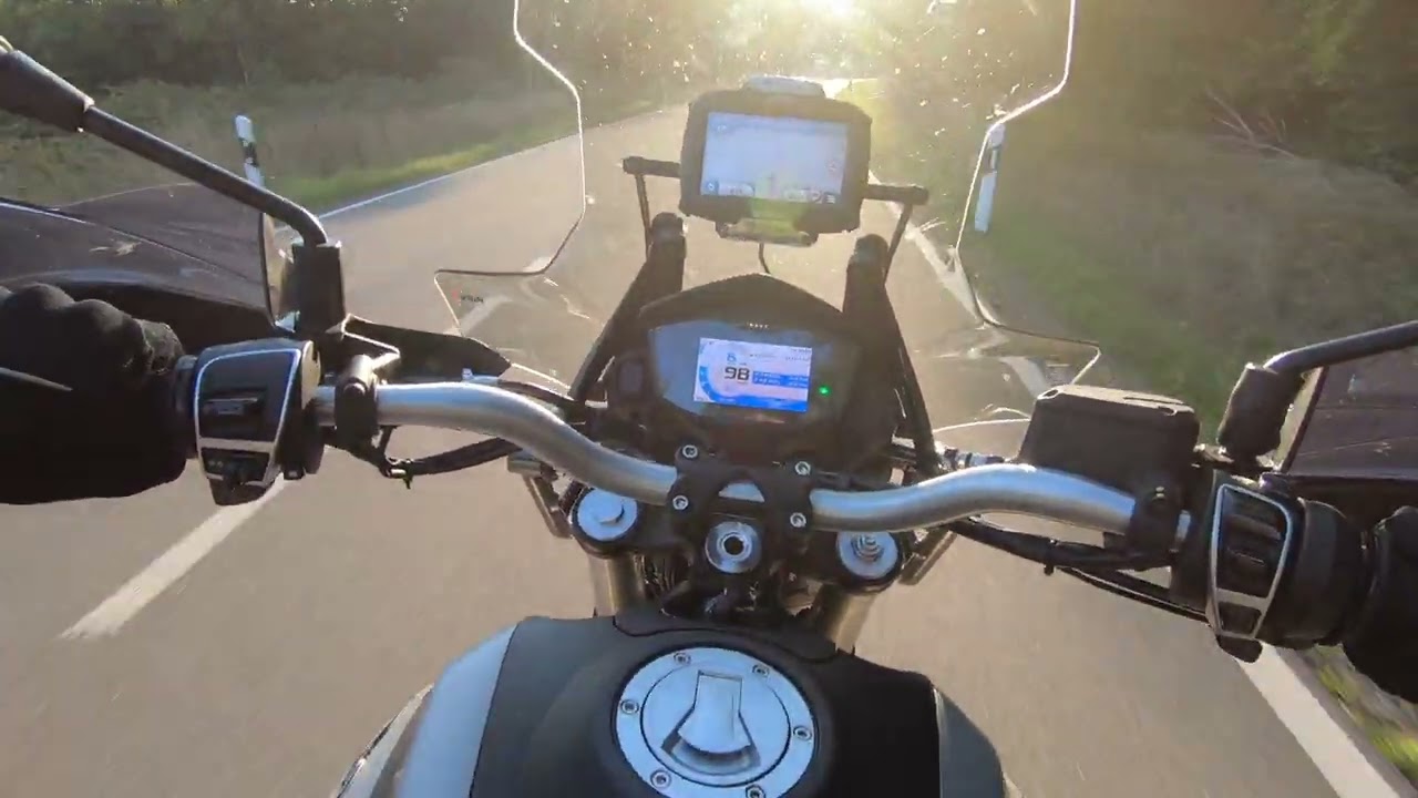 Moto Guzzi v85tt Tour durch das Harzgebirge