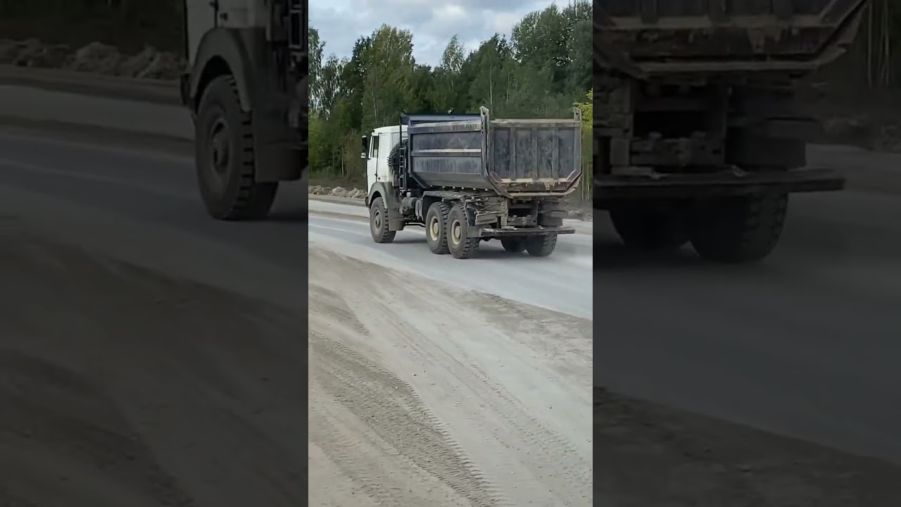 СТРОИМ ДОРОГИ 🎥 road star #мазай #6317