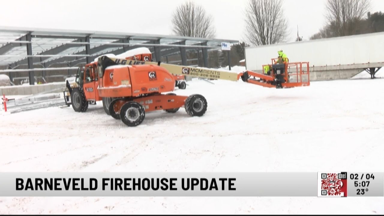The Latest: Barneveld Firehouse Updates