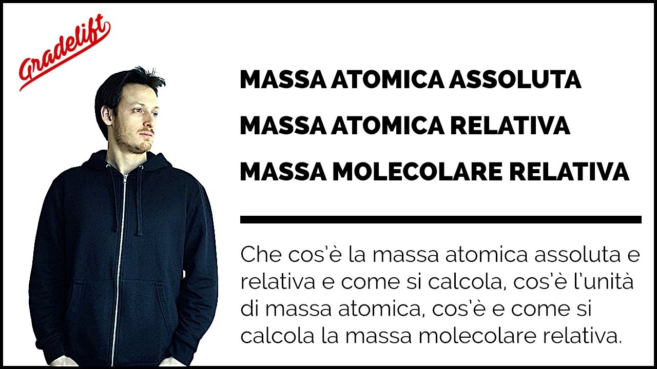 Massa atomica relativa e assoluta Massa molecolare esercizi svolti