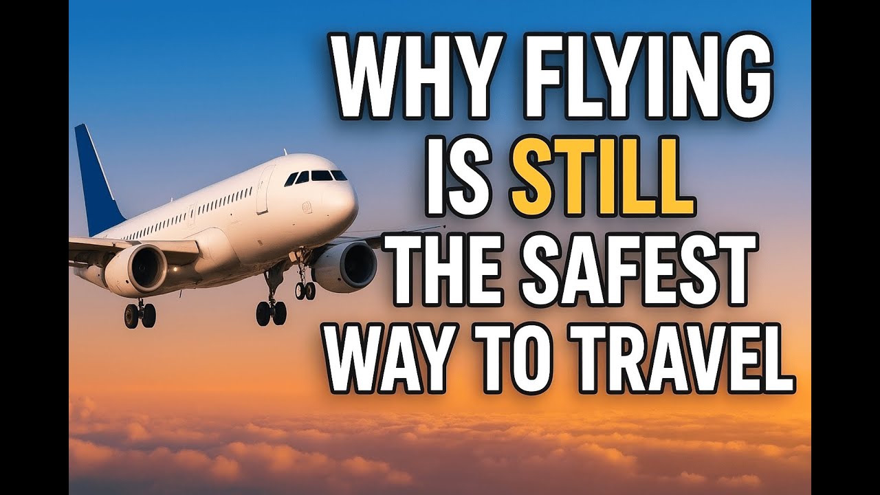 Why Flying Is Still the Safest Way to Travel ? (Air Travel Safety Explained)