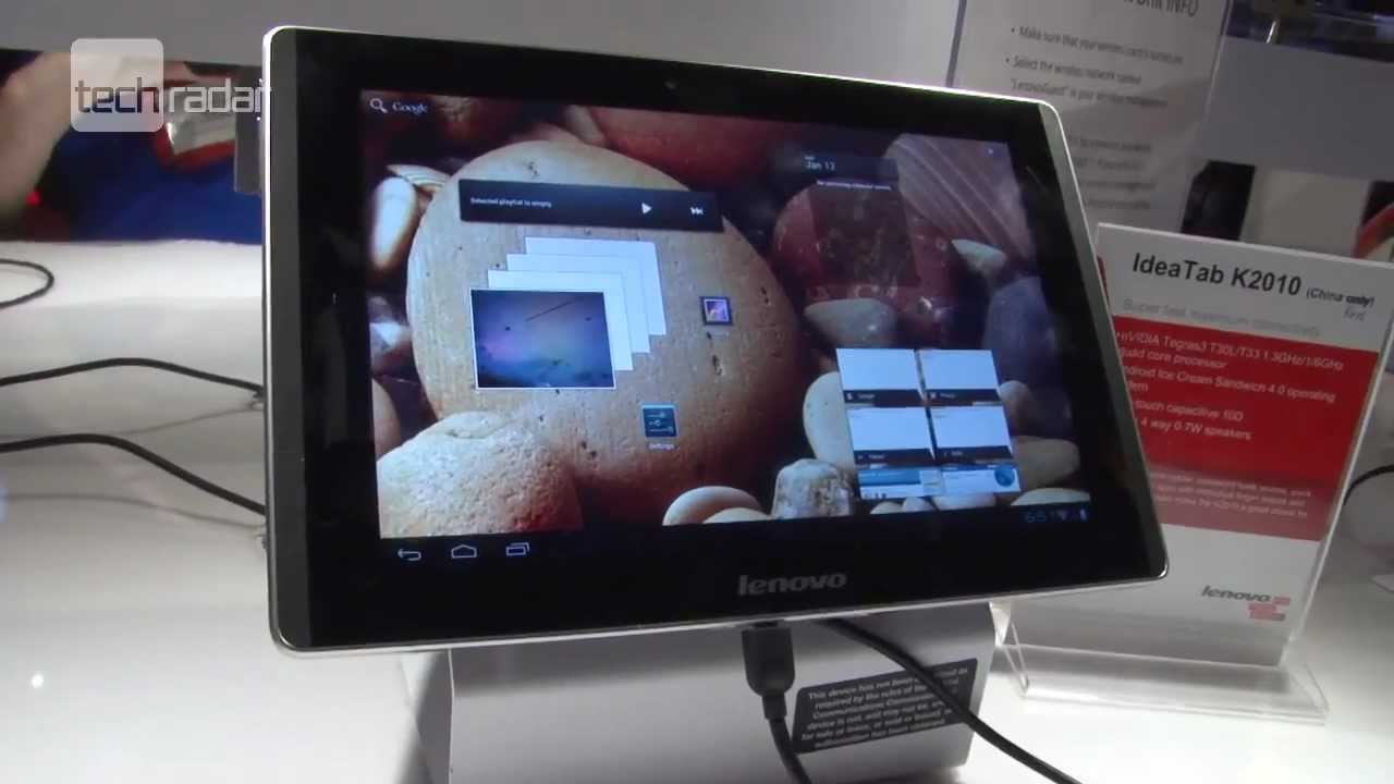 Lenovo IdeaPad K2 Prototype Tablet First Look specs, features, release date