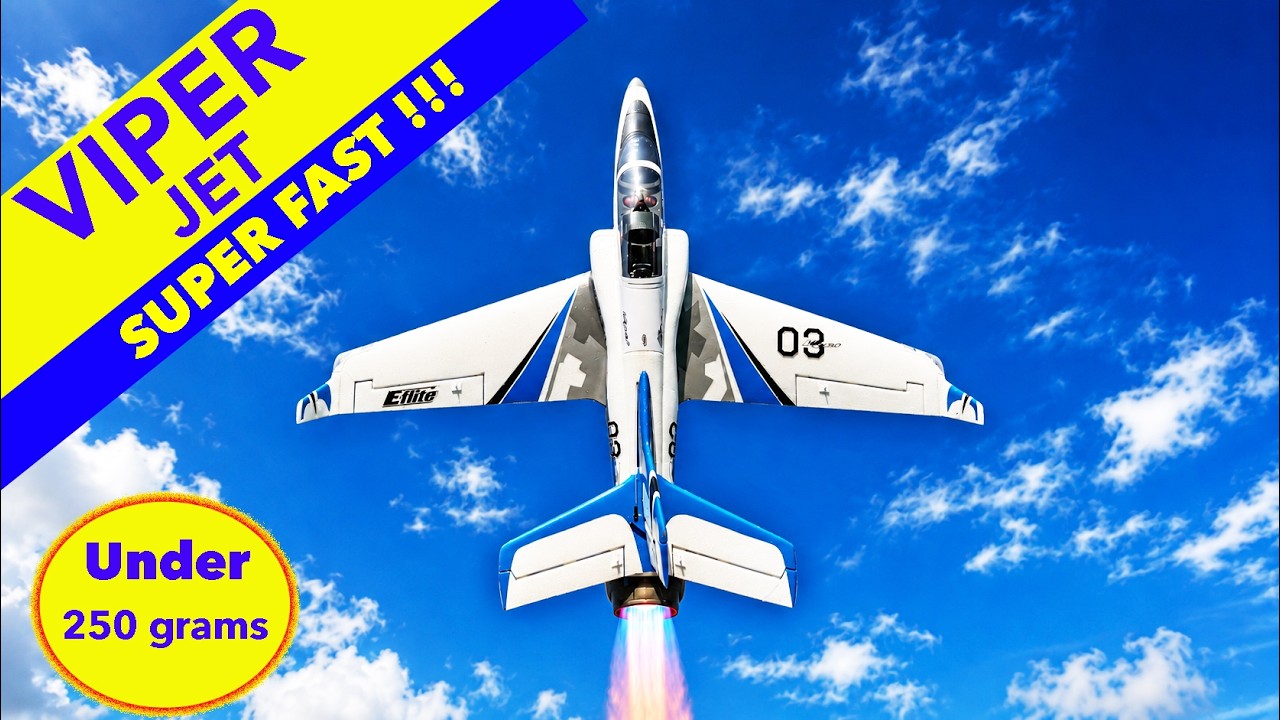 UMX Viper Jet - Under 249 grams & Super Fast!