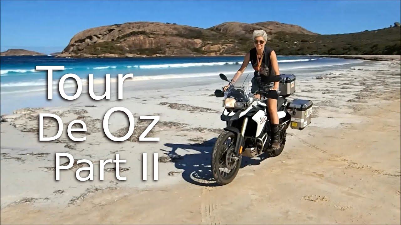 Solo Female Ride Around Australia -Tour De Oz 2/2 - On Her Bike .com