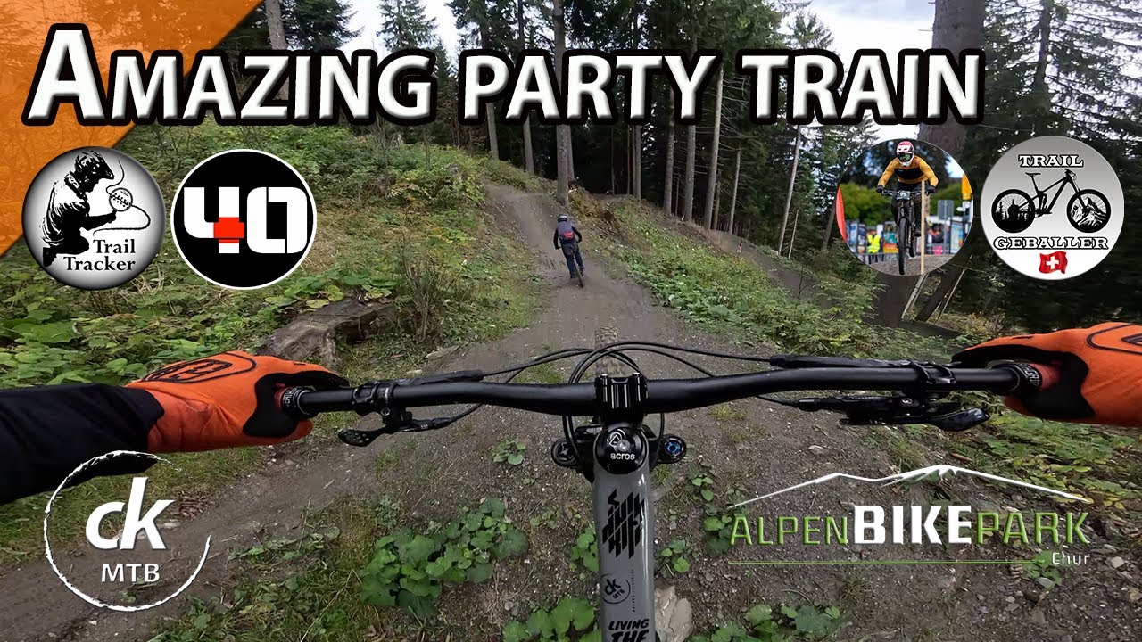 MTB Party Train im Alpenbikepark Chur | Propain Spindrift | ck MTB