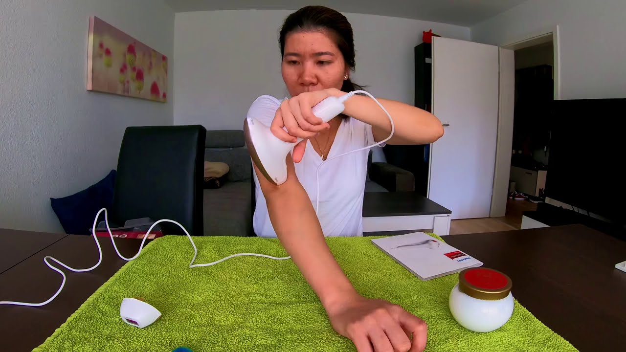 Hướng dẫn triệt lông hiệu quả tại nhà bằng máy Philips Lumea