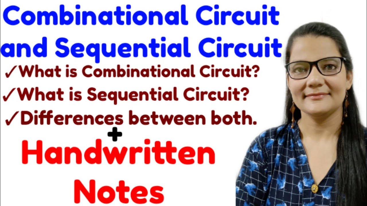 Difference between Combinational and sequential circuit in Digital Electronics in Hindi | COA