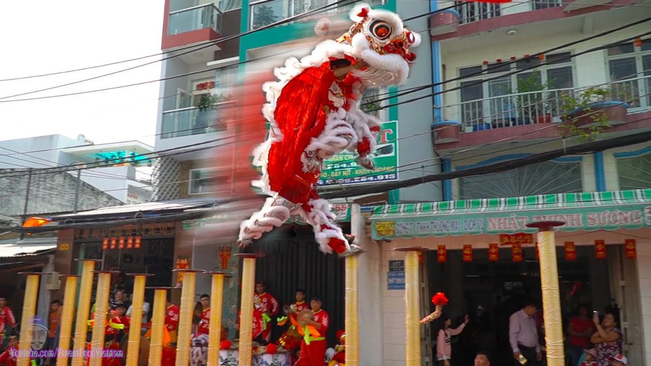 Múa Lân Hay Nhất 2020 TINH ANH ĐƯỜNG Mai Hoa Thung mùng 6 Tết