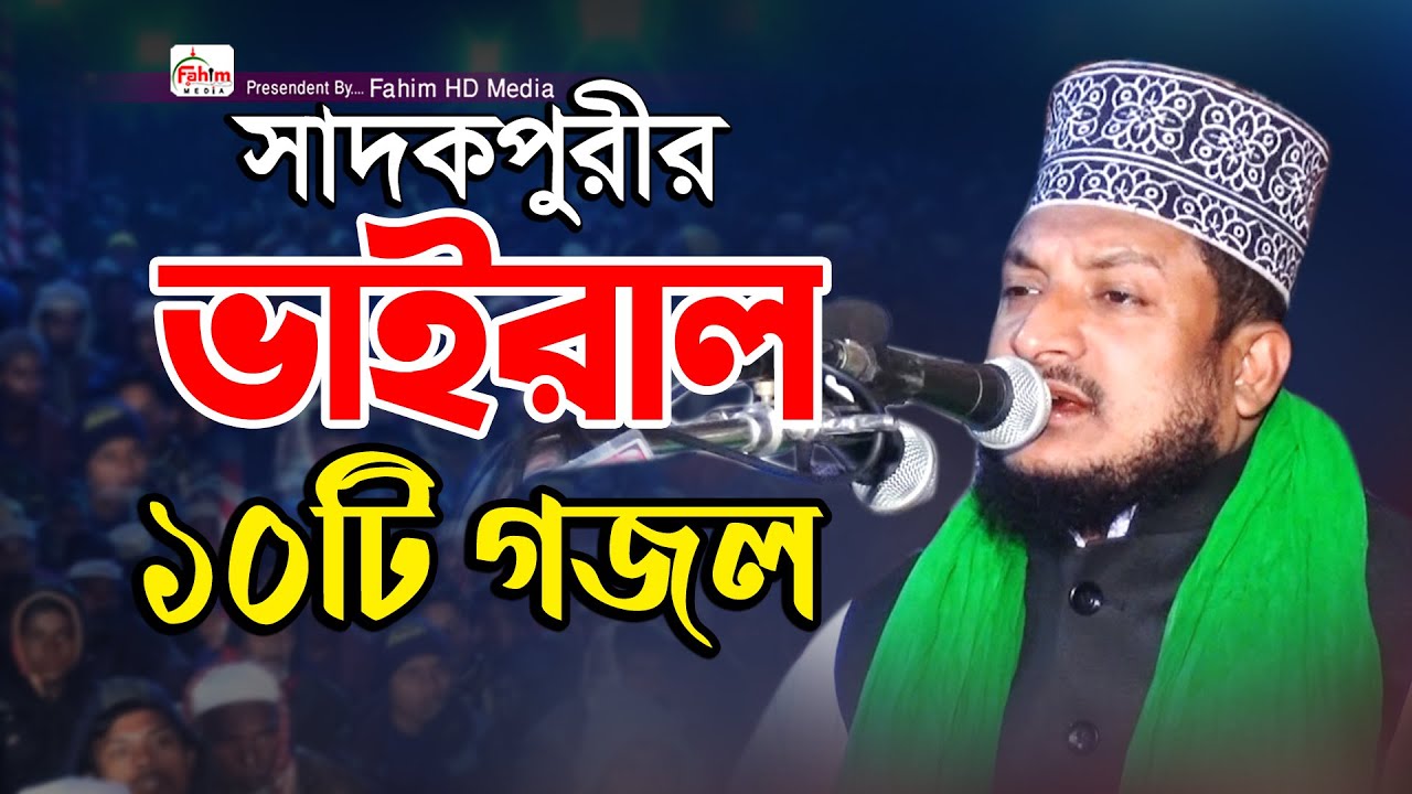 সাদেকপুরীর ভাইরাল ১০টি গজল | শেখ সাদী আব্দুল্লাহ সাদেকপুরী গজল | sheikh sadi abdullah gojol | naat