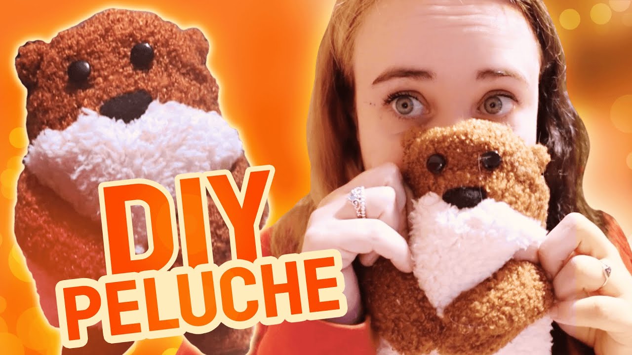 DIY coudre une PELUCHE loutre | doudou facile