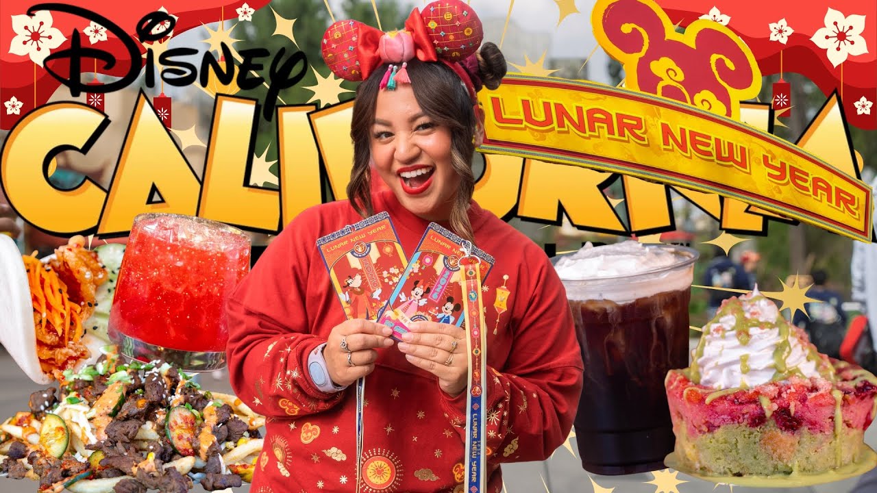🏮OPENING DAY! LUNAR NEW YEAR 2026 @DCA! | SIP AND SAVOR FOODS| YEAR OF THE HORSE 🐎| DISNEYLAND