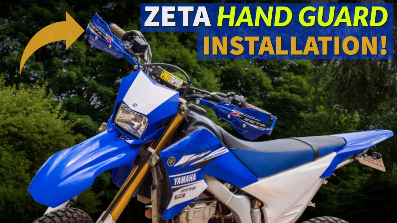 How to Install Zeta Hand Guard Installation & Impressions // ANY BIKE!