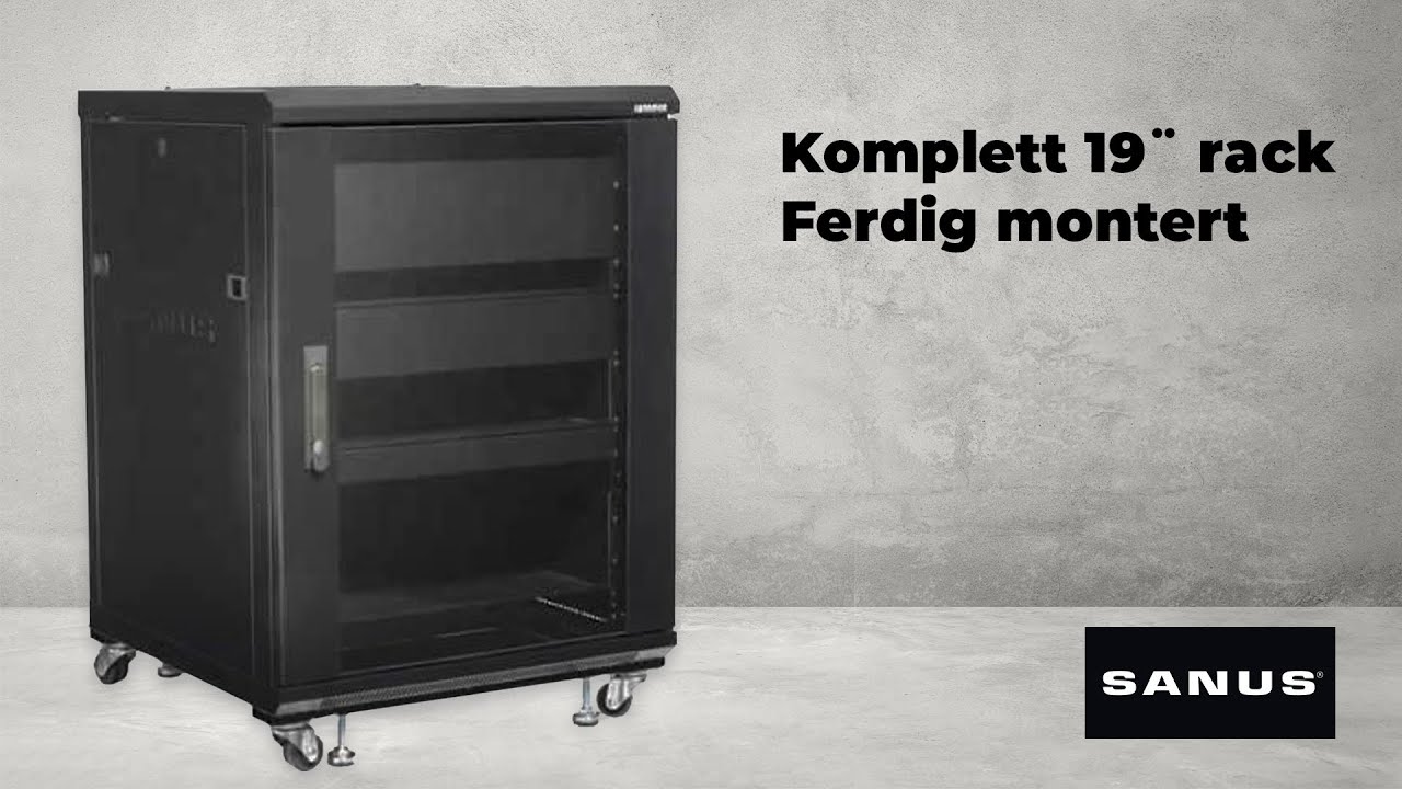 Produktnyhet!!! Rack fra Sanus