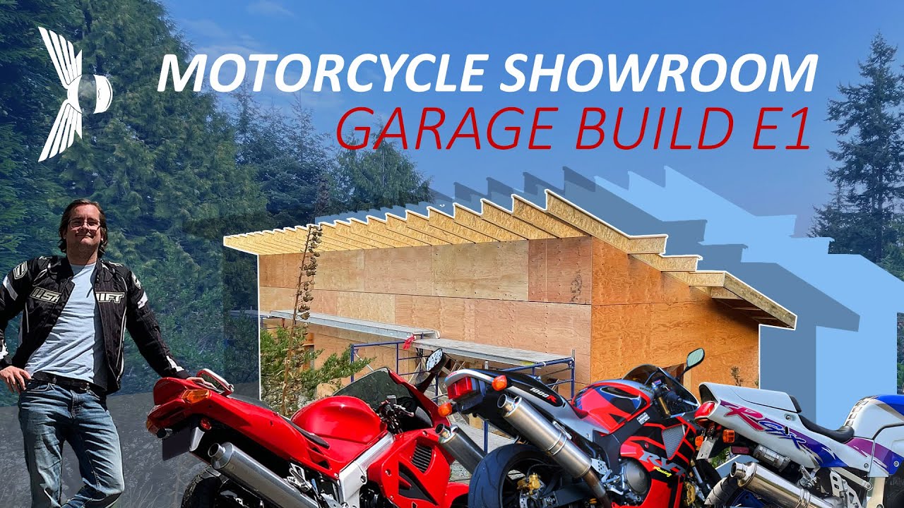 Ultimate Motorcycle Garage Build | Part 1