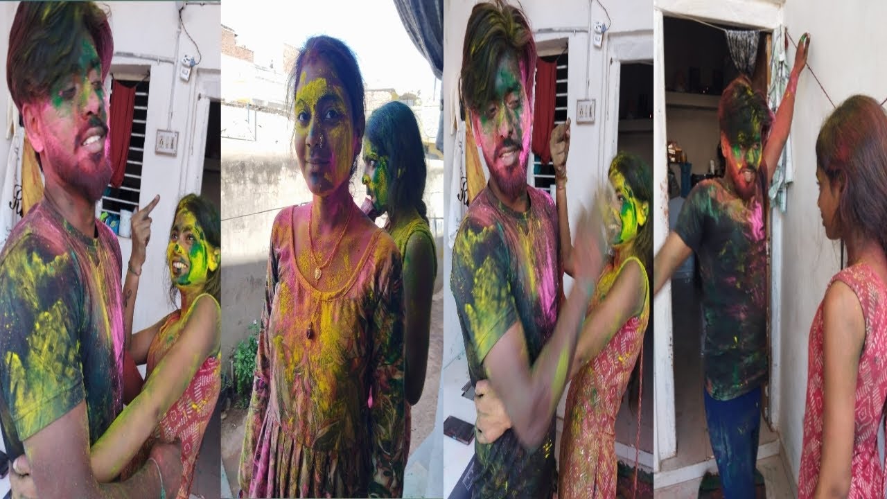 कहा डाल रही थी | Viral Holi video (2025) | tranding Holi video #viralholi #viralgirl #viralvideo dal