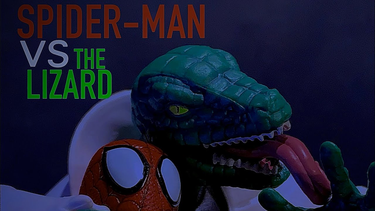 Spider-Man vs The Lizard (A Marvel Stop Motion)