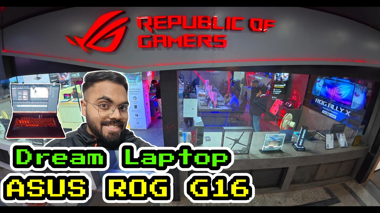 Maine Khareedi ASUS ROG G16 | First Impressions Vlog