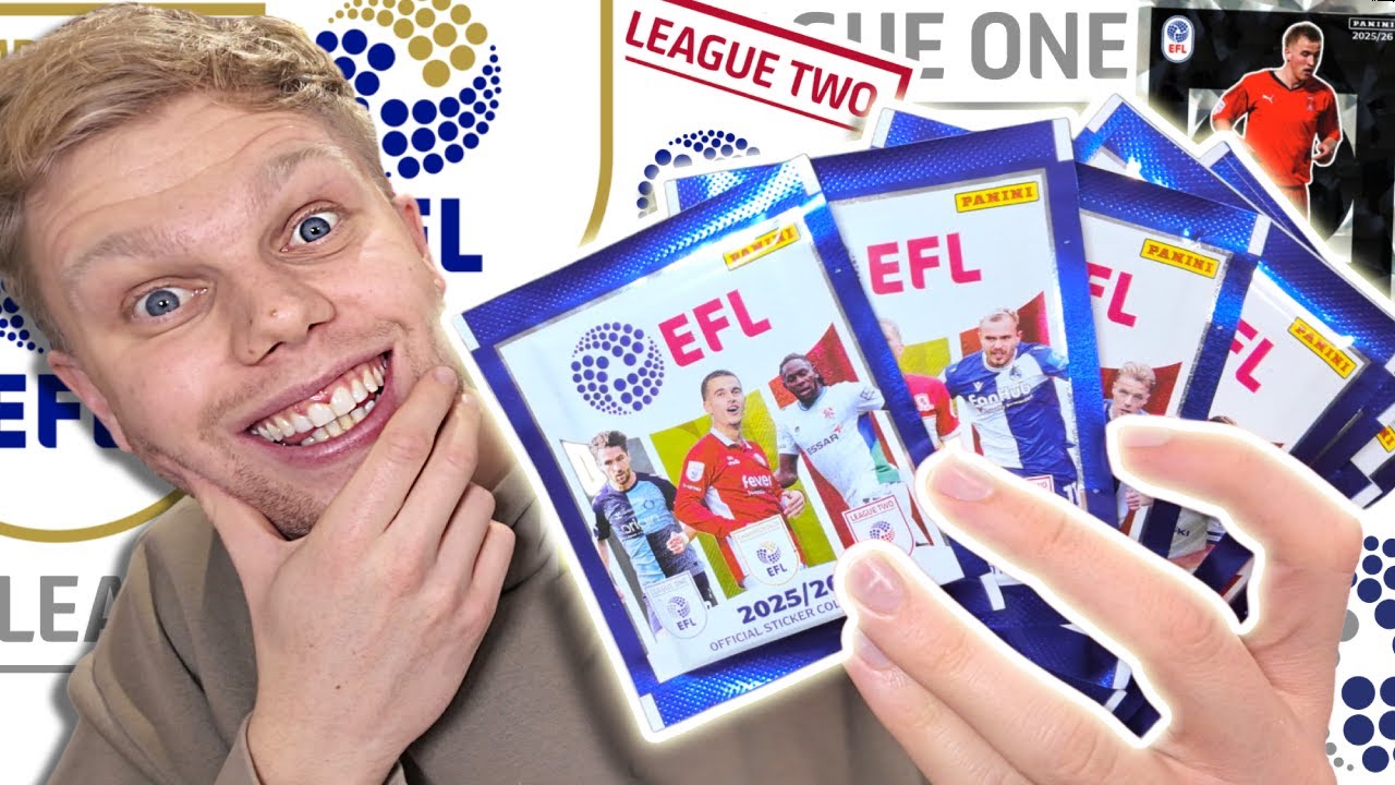 Я ОТКРЫЛ 50 УПАКОВОК НАКЛЕЕК PANINI EFL! 😍⚽️