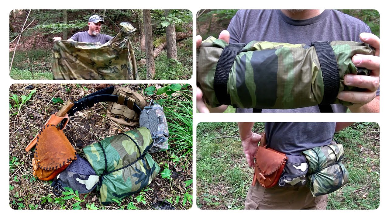 4 Ways to Fold a Military Poncho