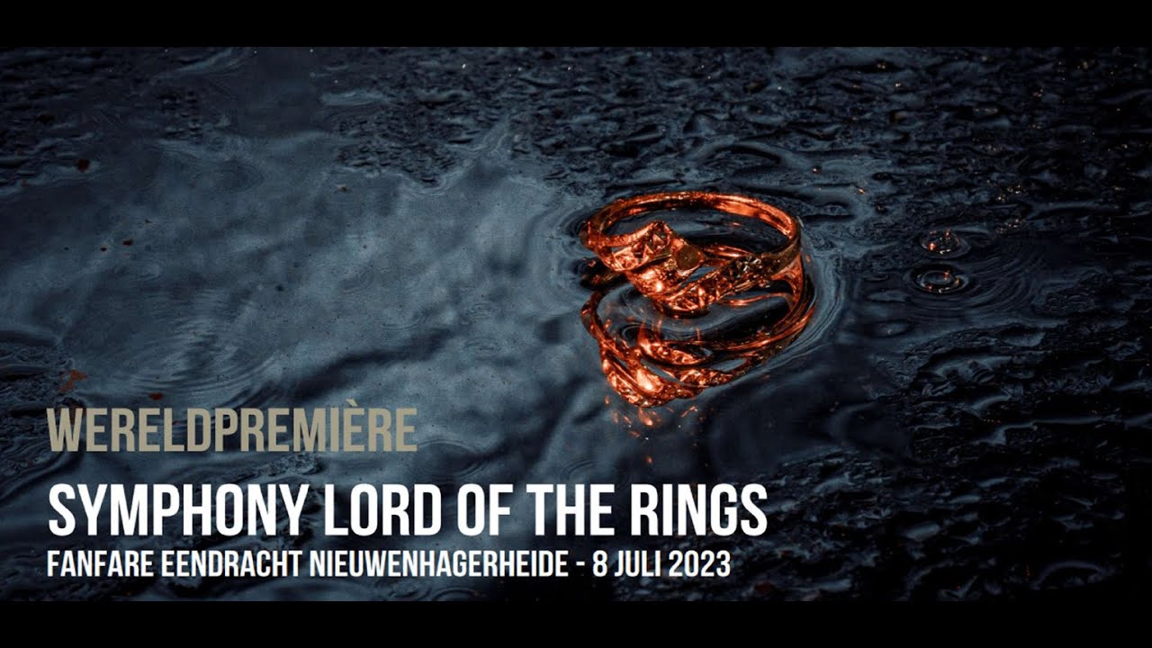 LORD OF THE RINGS SYMPHONY van Johan de Meij,  Fanfare Eendracht Nieuwenhagerheide 2023