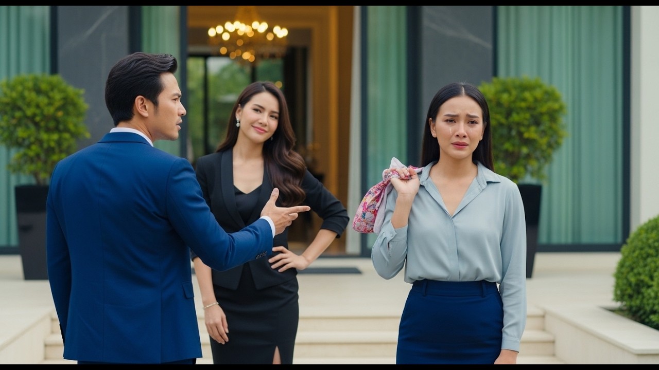 ถูกไล่ออกจากบ้านหรู — แต่เมื่อเธอยืนตรง ผู้ชายและเมียน้อยช็อก! | ผู้หญิงกล้าหาญ