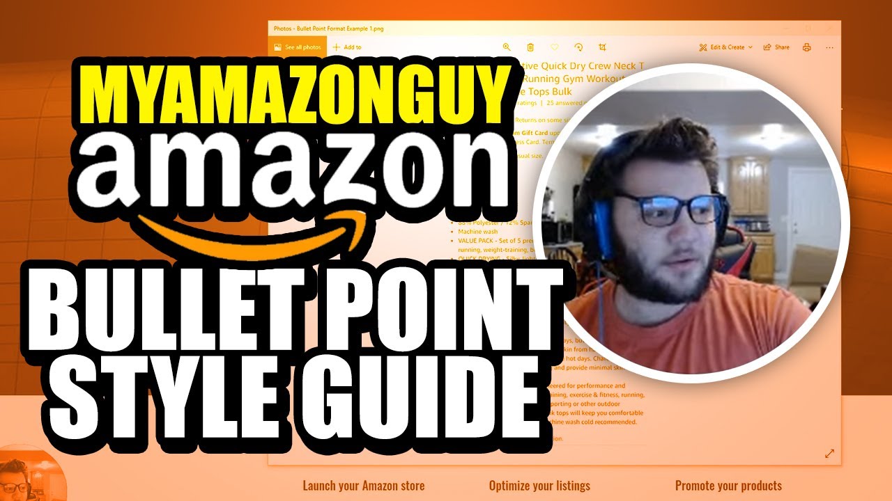 MyAmazonGuy - Amazon Bullet Point Style Guide - A Beginner's Guide on How to Format Bullet Points