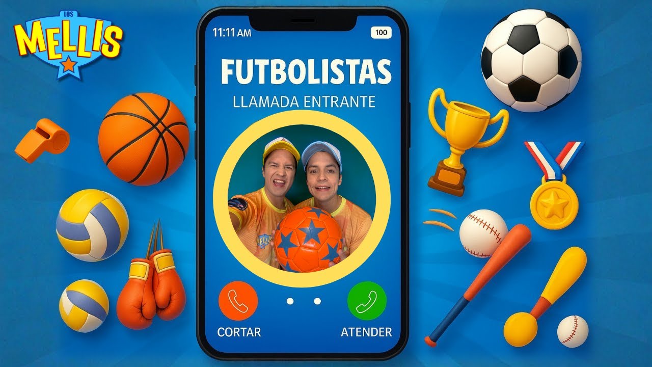 ⚽📱 Llamada de futbolistas🏀🎾