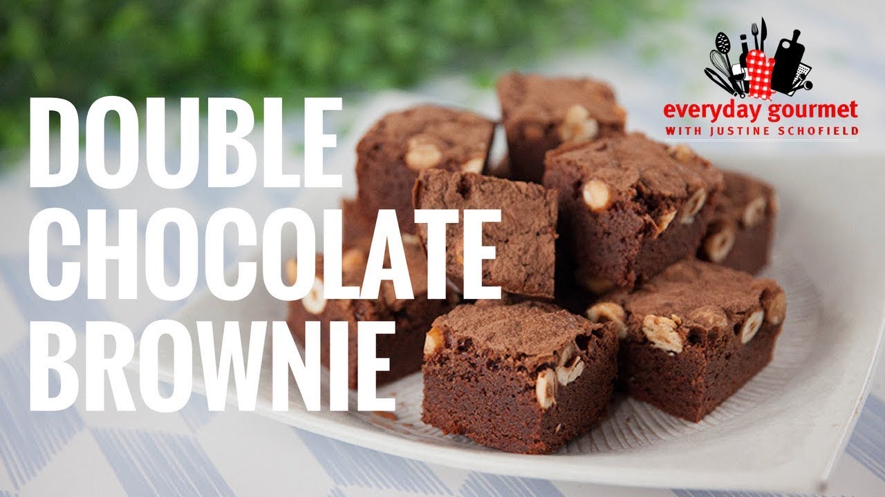 Double Chocolate Brownies | Everyday Gourmet S7 E82