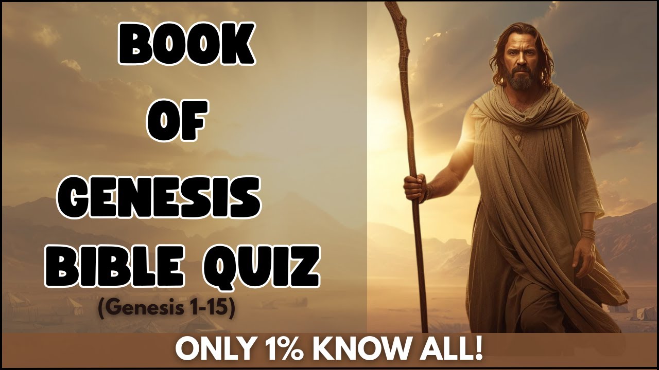 Book of Genesis Bible Quiz: 36 Bible Quiz Challenge | Test your bible knowledge | Bible Trivia