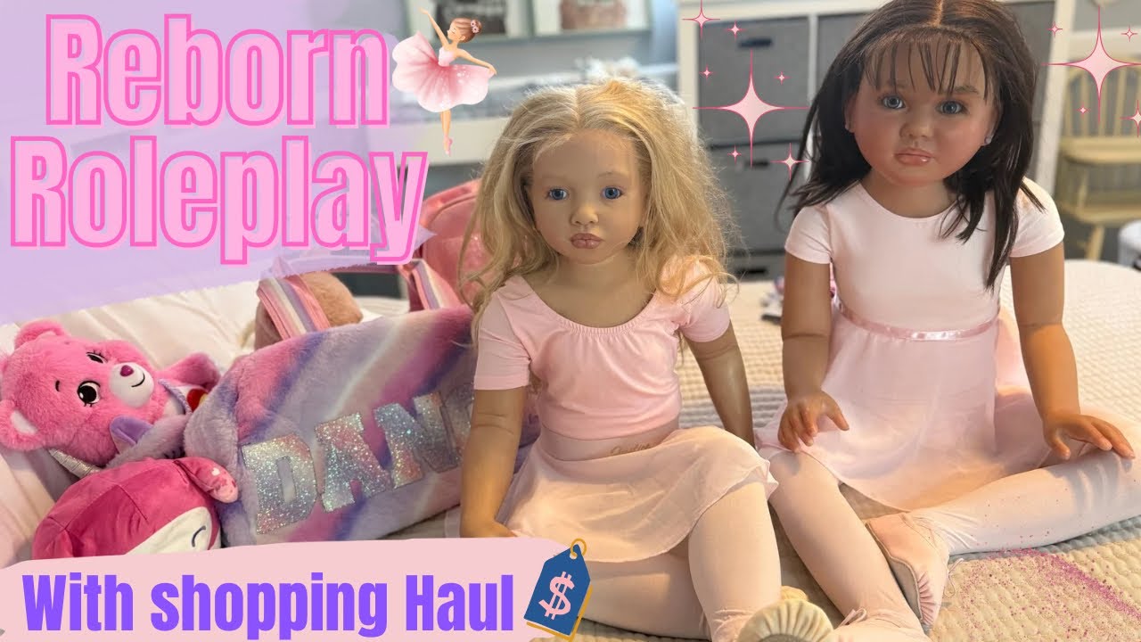 Adelia’s Ballet Comeback! 🩰 Dressing 4 Dolls to Leave the House 🏠 With Marshall’s Haul 🛍️