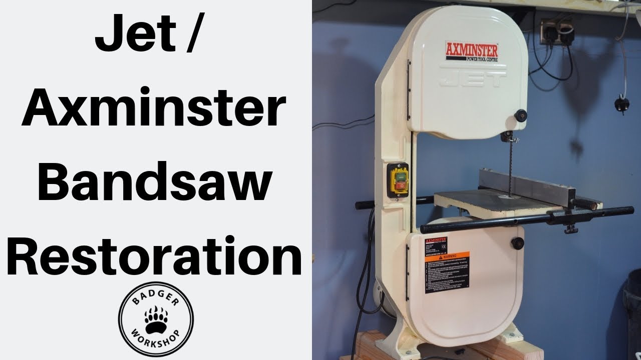 Реставрация ленточной пилы Jet/Axminster