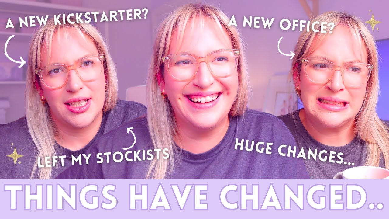 Huge Changes, Plans for the Future, Leaving Things Behind & More... Emily Harvey Art