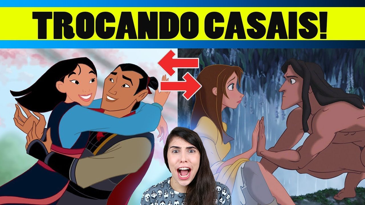 TROCANDO CASAIS DA DISNEY!