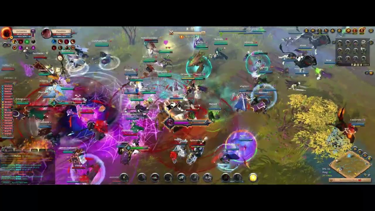 Thetford vs Fort Sterling - Bandits Event Faction Fight - Lifecurse POV