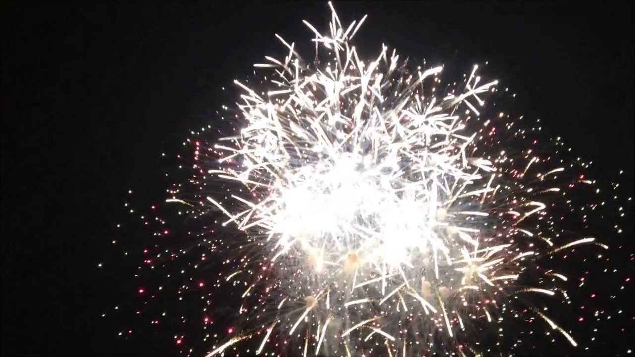 Finale View of Magic Kingdom Fireworks Near Launch Site