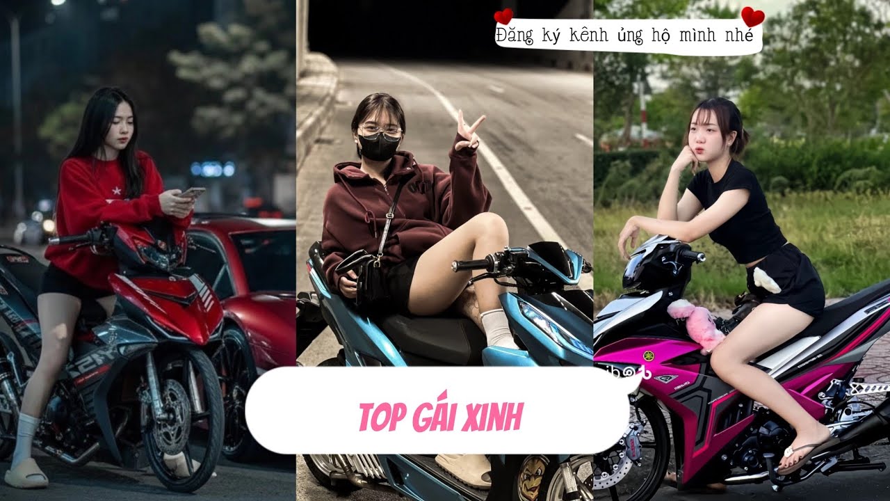 Top Gái Xinh | Tổng hợp các xe độ ex 150 , saitria , vario .Wave ...| #14  Tiktok Facebook ..