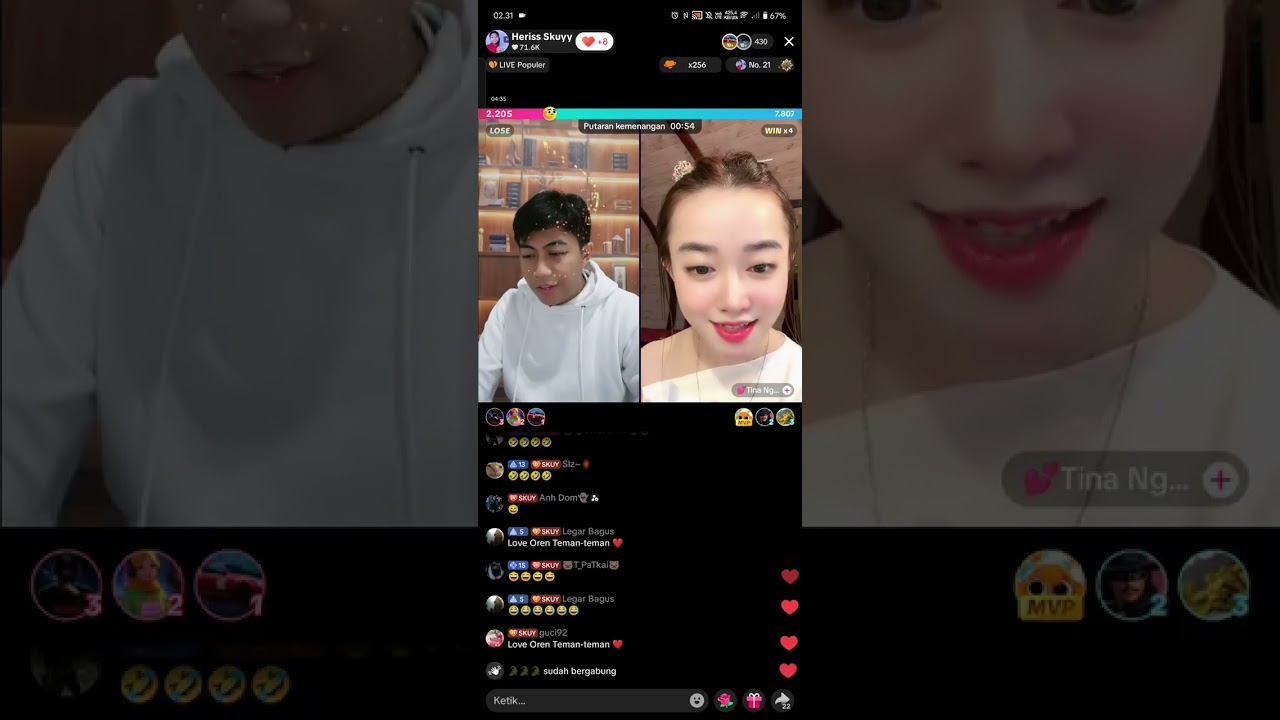 LIVE PERTAMA DI BULAN RAMADHAN #herissskuyy #live #reaction #funny #viral #video #videos 