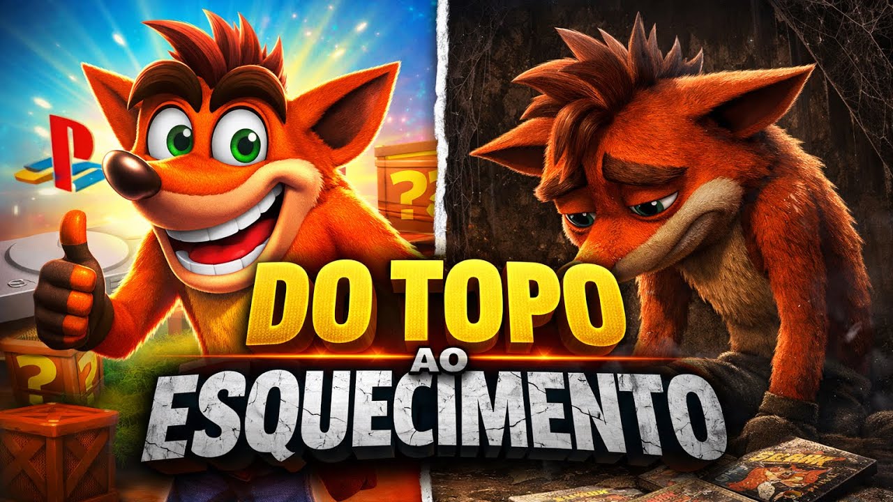 O AUGE E A QUEDA DE CRASH BANDICOOT