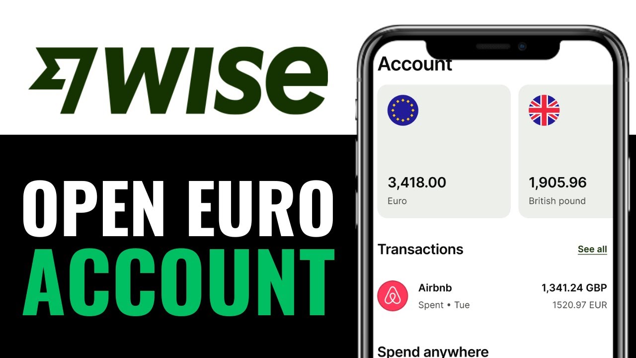 How to Open Euro Account in Wise 2025 (Beginner Guide)