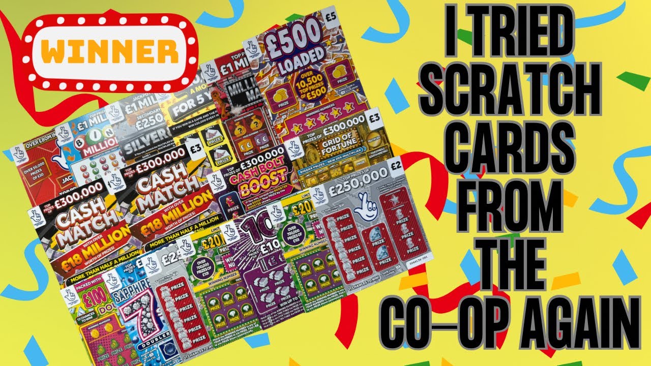 £56 Scratch Card Session from the Co-op 🏪💷 Fun Wins on £2 & £3! 🎯💰