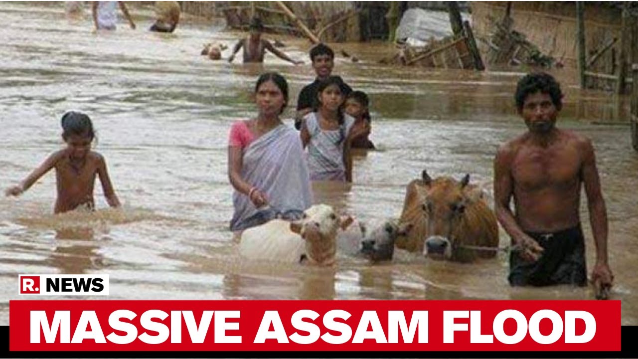 Assam Flood Claims 35 Lives; Over 38,000 People Affected